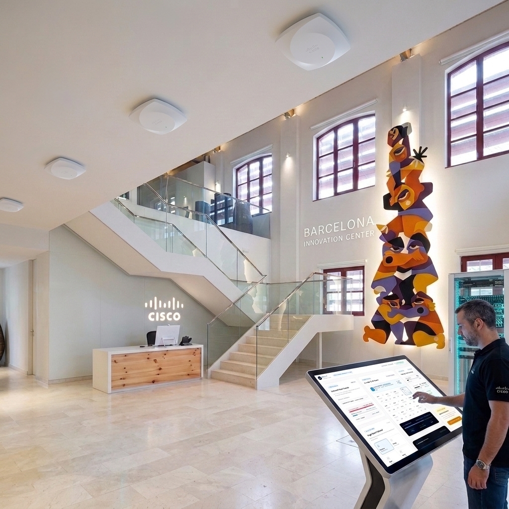 Cisco Innovation Center Barcelona Ca l'Alier Live Lab